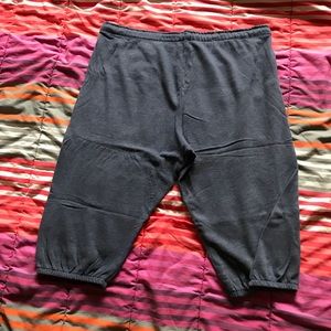 Victoria’s Secret cropped XL sweatpants